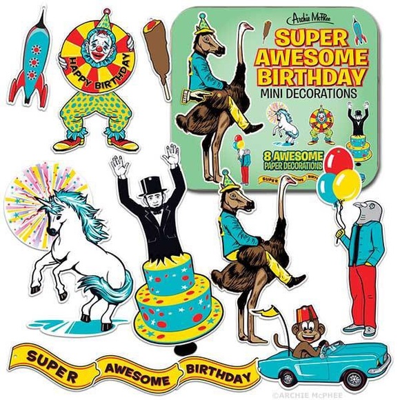 Archie McPhee Birthday Decoration Kit - Picture 3 of 3